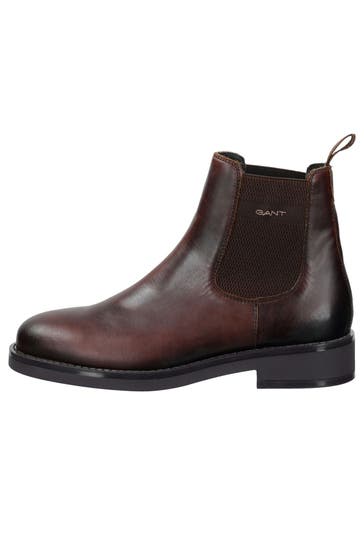 GANT Chelsea-Boots dunkelbraun