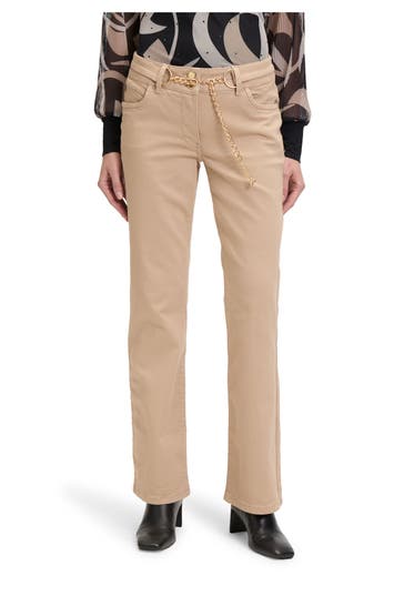 BETTY BARCLAY Jeans beige bootcut 