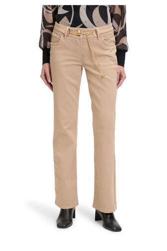 BETTY BARCLAY Jeans beige bootcut
