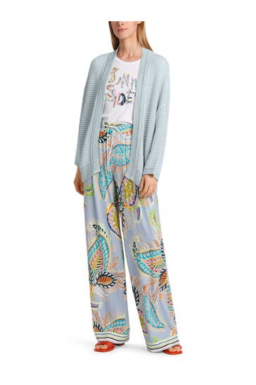 MARC CAIN Strickjacke hellblau