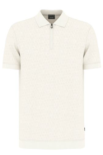 JOOP! Strick-Polo 'Franciscojose' ecru