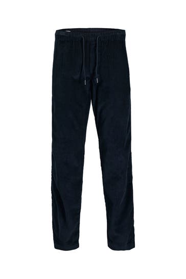 JACK & JONES Cordhose dunkelblau