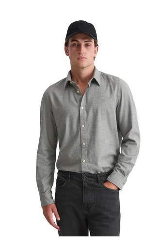 MARC O'POLO Casual-Hemd gemustert Shaped Fit