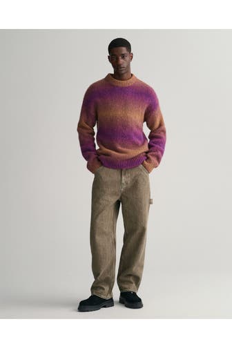GANT Wollmix-Strickpullover zweifarbig