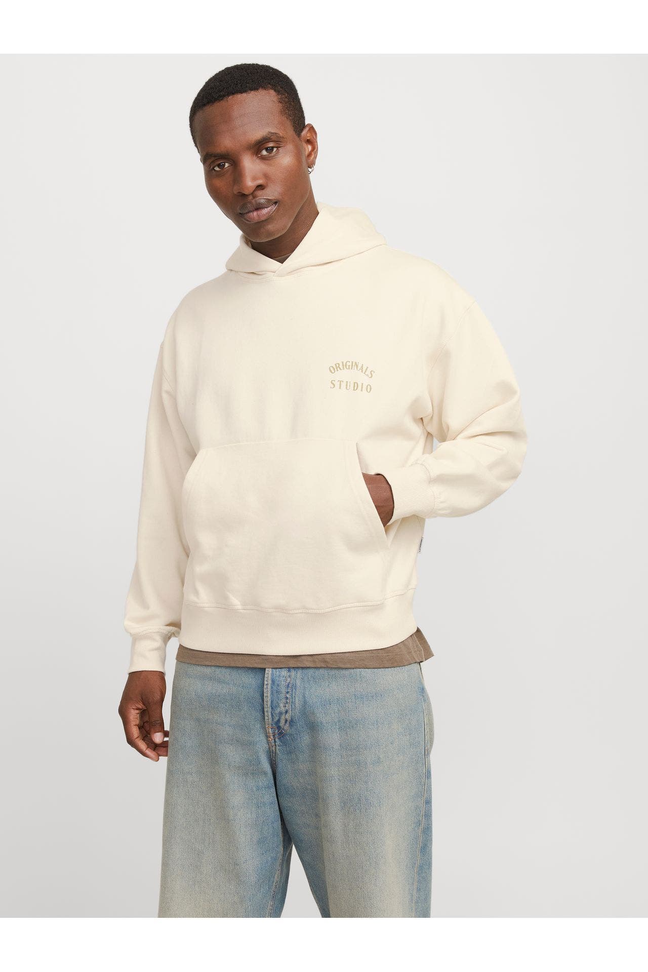 JACK & JONES Hoodie 'Austin' beige, Bild 1