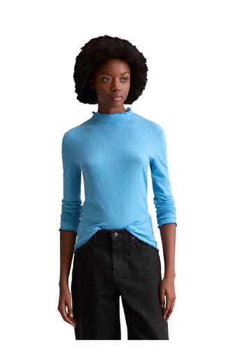 MARC O'POLO DENIM Longsleeve hellblau