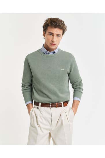 GANT Pullover graugrün