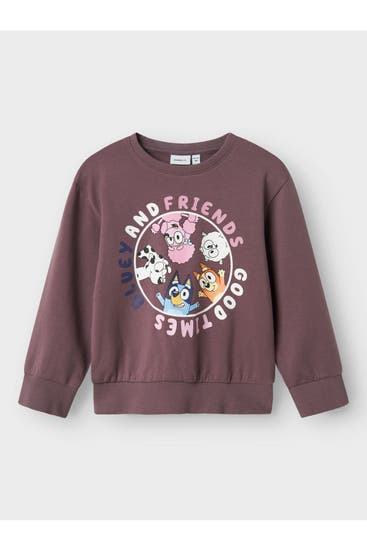 NAME IT - Longsleeve pflaume