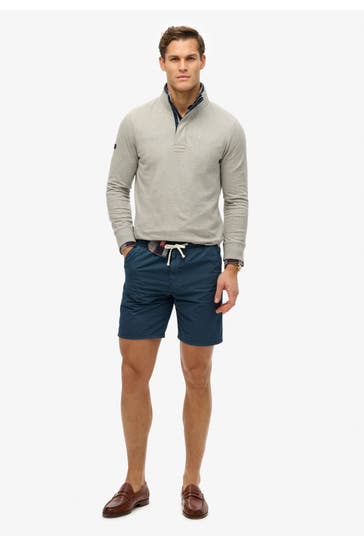 SUPERDRY Shorts 'Essentials Walk' azurblau