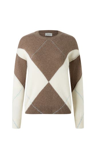 MAERZ MUENCHEN Wollmix-Pullover gemustert