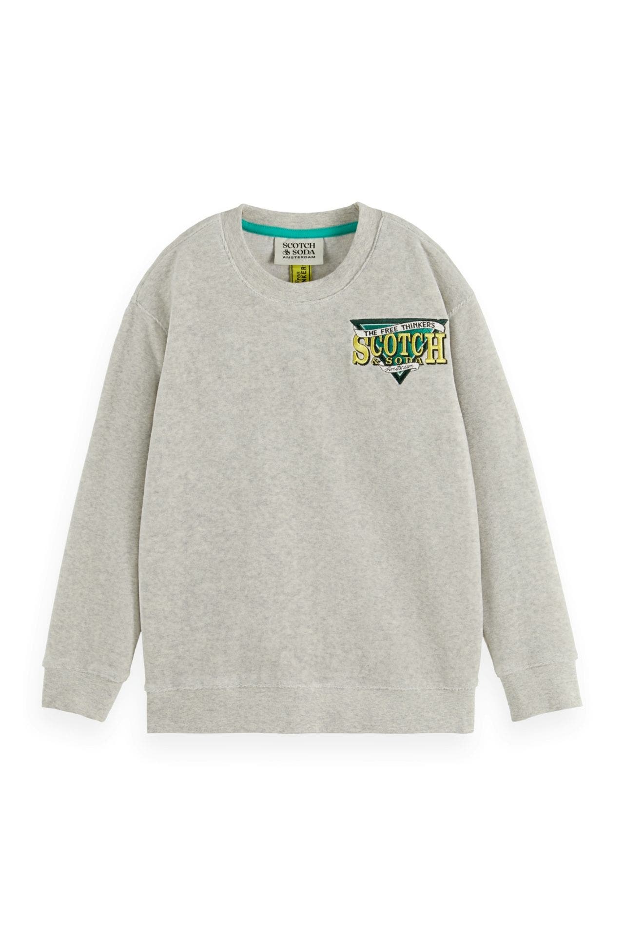 SCOTCH & SODA Sweatshirt hellgrau , Bild 1