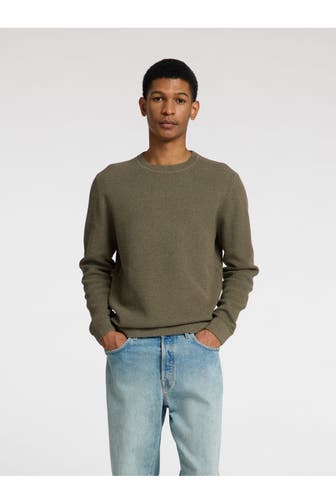 SELECTED Strickpullover oliv