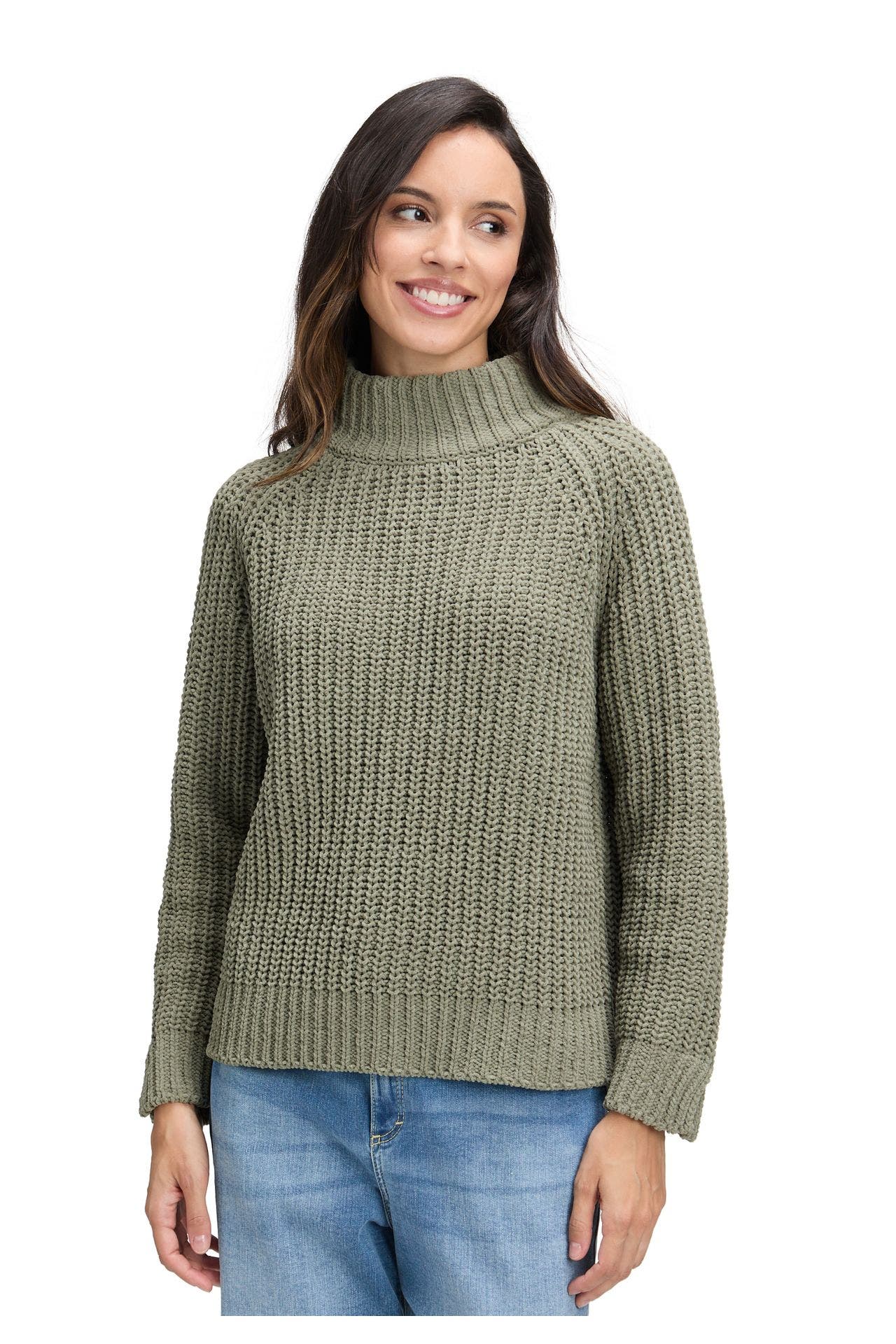 CARTOON Strickpullover grün, Bild 1