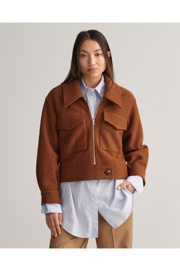 GANT Übergangsjacke cognac