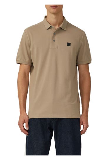 S.OLIVER BLACK LABEL Polo-Shirt greige