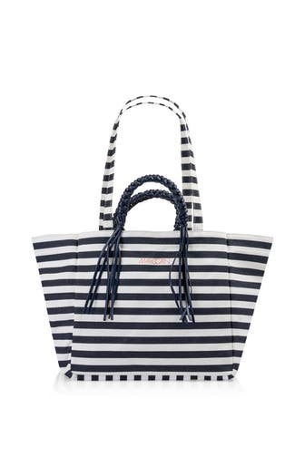 MARC CAIN Shopper gestreift