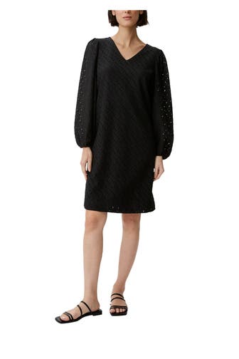 COMMA, Casual-Kleid schwarz