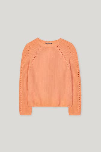 LUISA CERANO Strickpullover lachs
