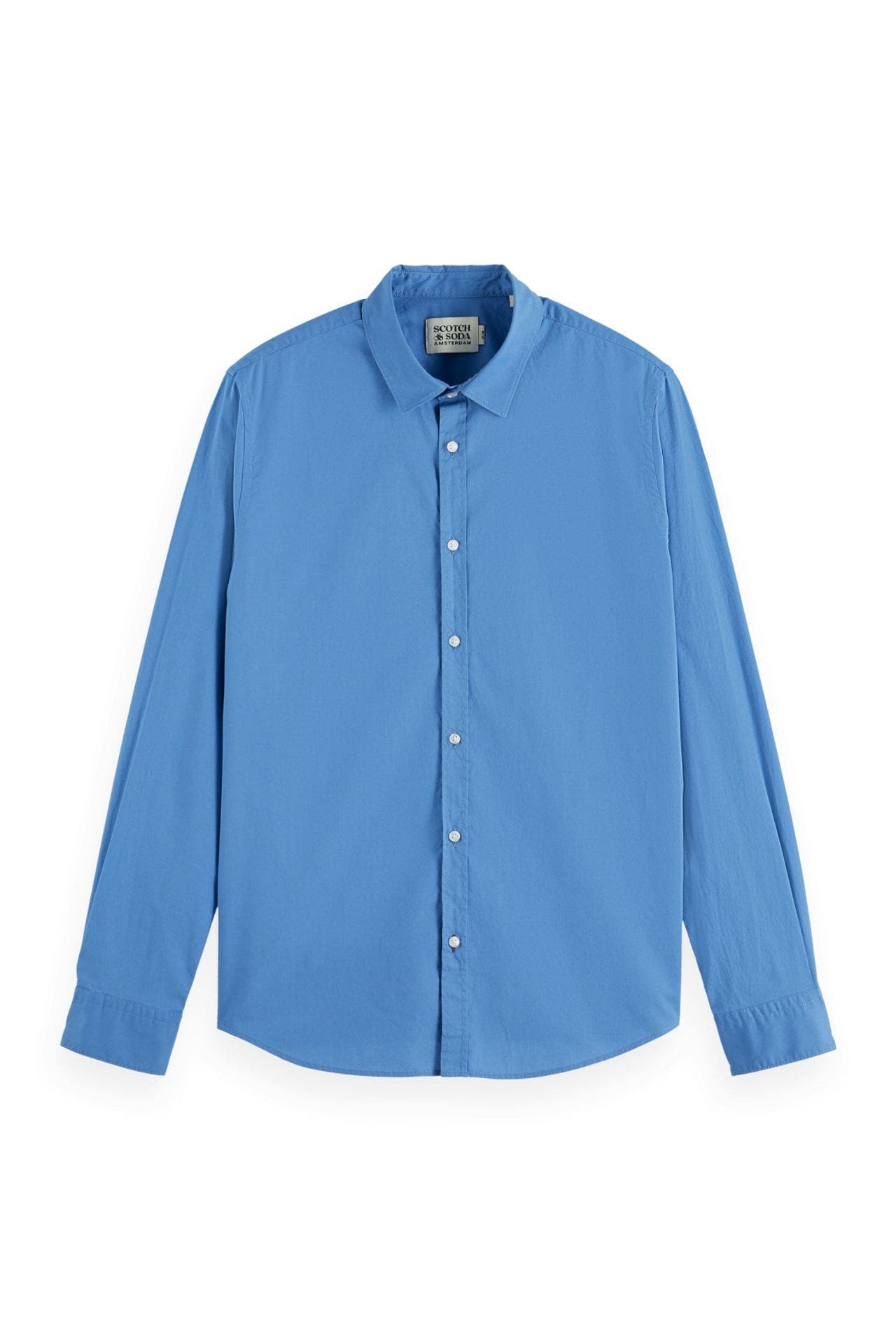SCOTCH & SODA Casual-Hemd azurblau Slim Fit, Bild 1