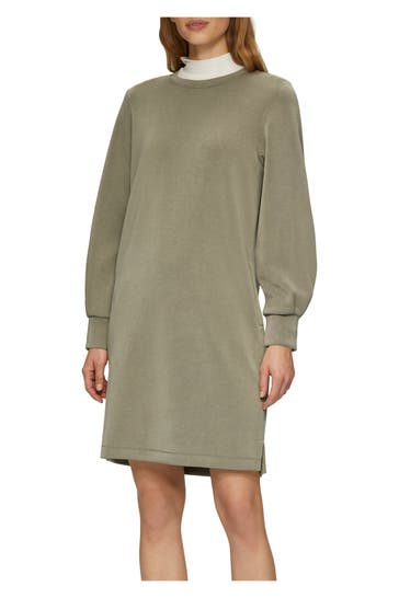 S.OLIVER Midikleid taupe