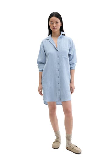 MARC O'POLO Blusenkleid gestreift
