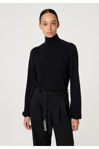 FABIENNE CHAPOT Strickpullover 'Molly' schwarz