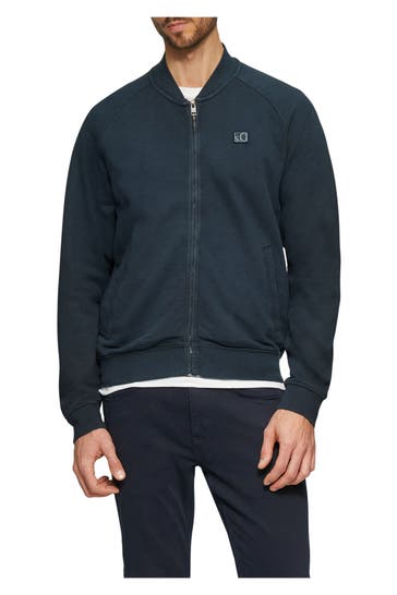 S.OLIVER Strickjacke dunkelblau