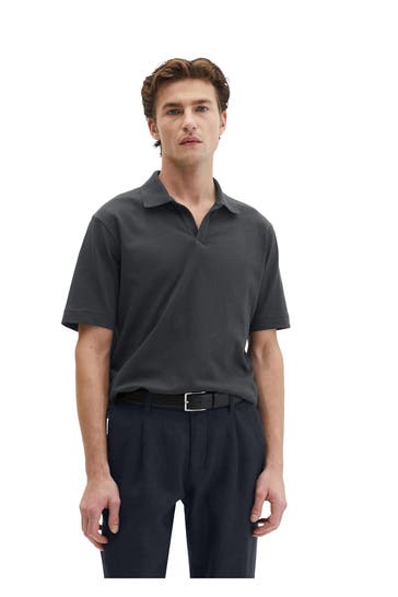 MARC O'POLO Polo-Shirt schwarzblau