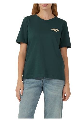 S.OLIVER T-Shirt dunkelgrün