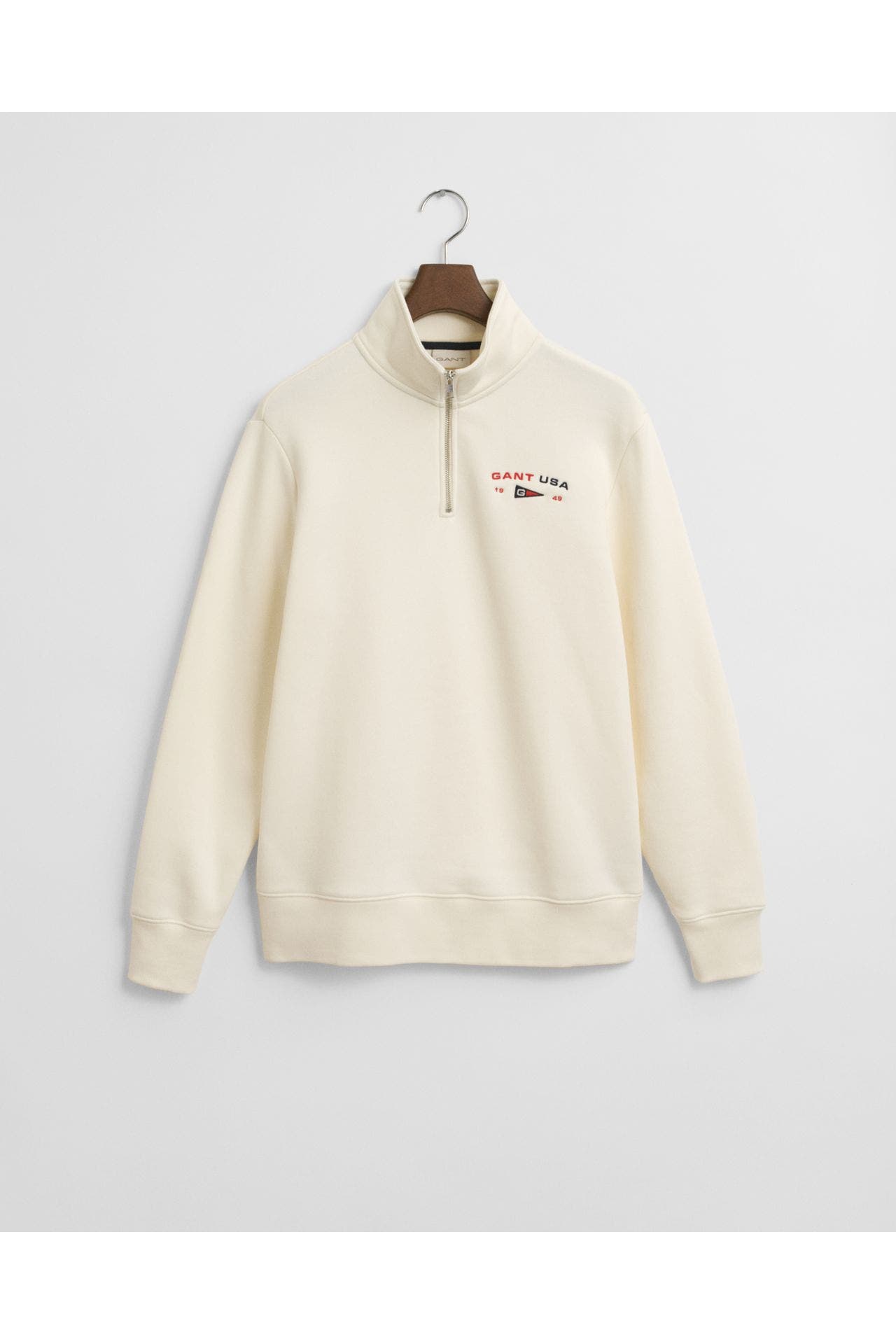 GANT Sweat-Troyer beige, Bild 1