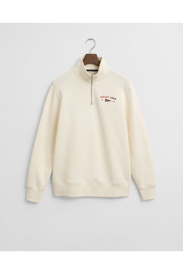 GANT Sweat-Troyer beige