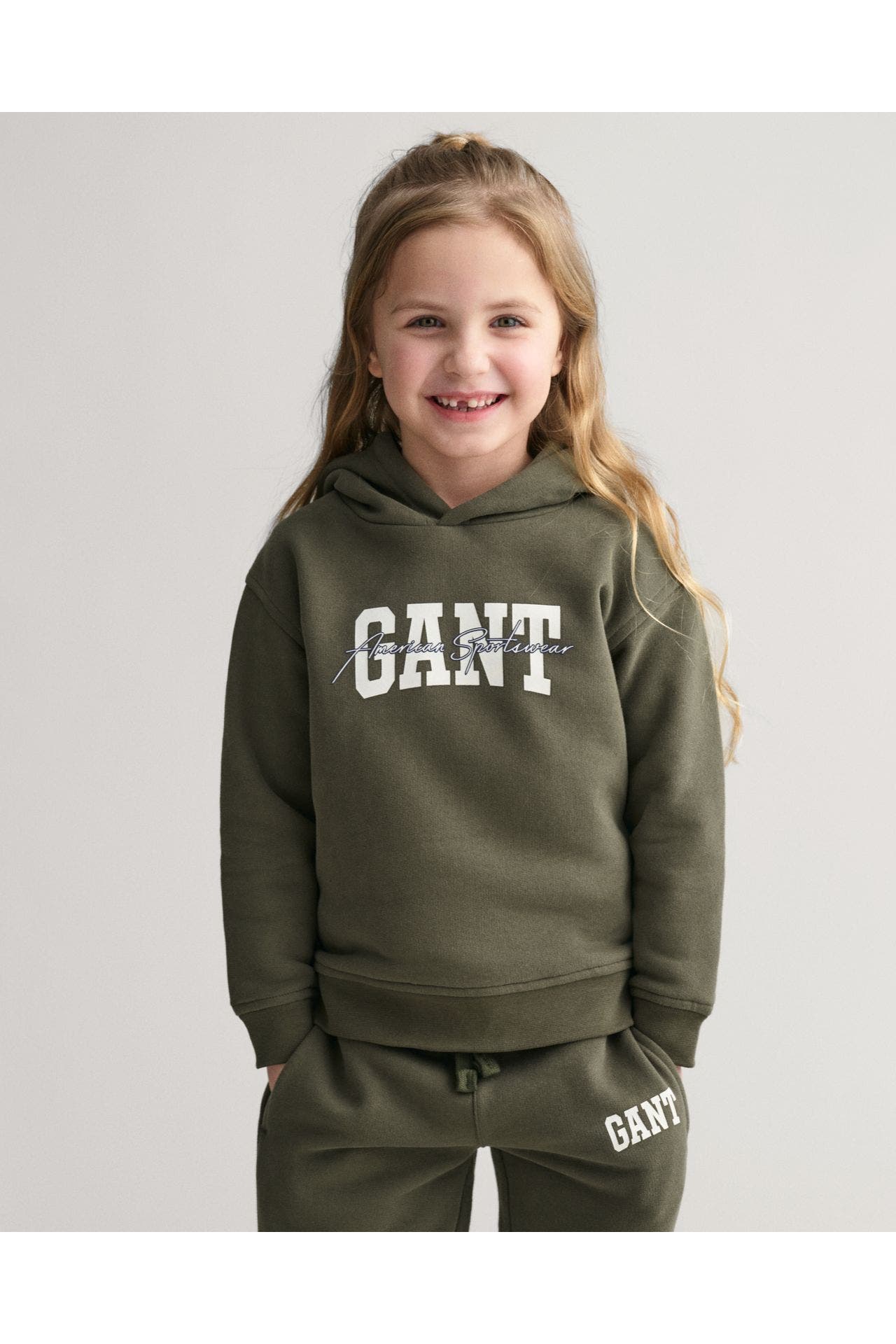 GANT Hoodie dunkelgrün, Bild 1