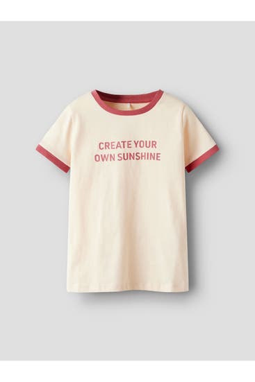 NAME IT - T-Shirt zweifarbig