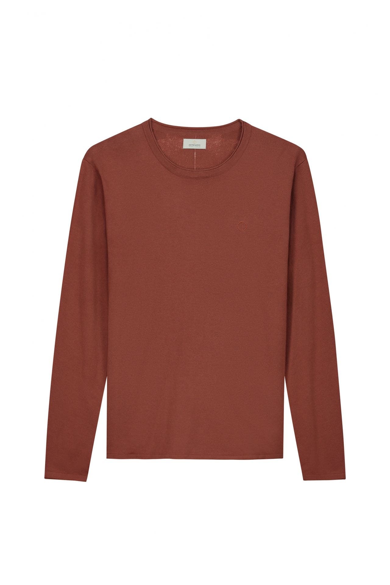 DSTREZZED Strickpullover rostrot, Bild 1