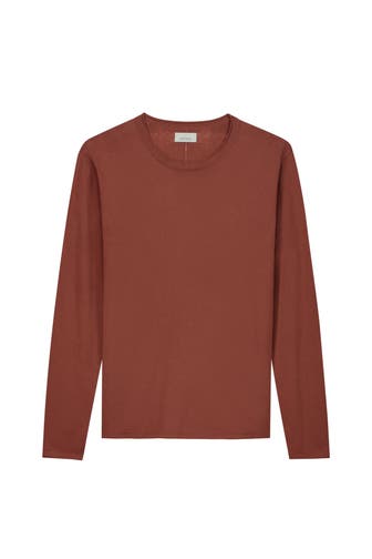 DSTREZZED Strickpullover rostrot
