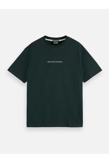 SCOTCH & SODA T-Shirt nachtgrün