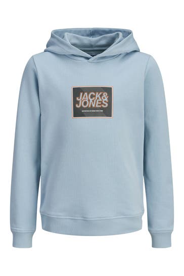 JACK & JONES Sweatshirt hellblau