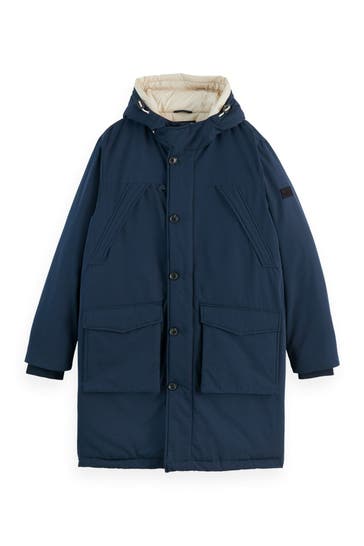 SCOTCH & SODA Parka dunkelblau