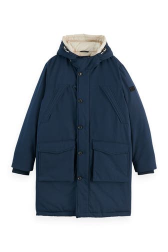 SCOTCH & SODA Parka dunkelblau