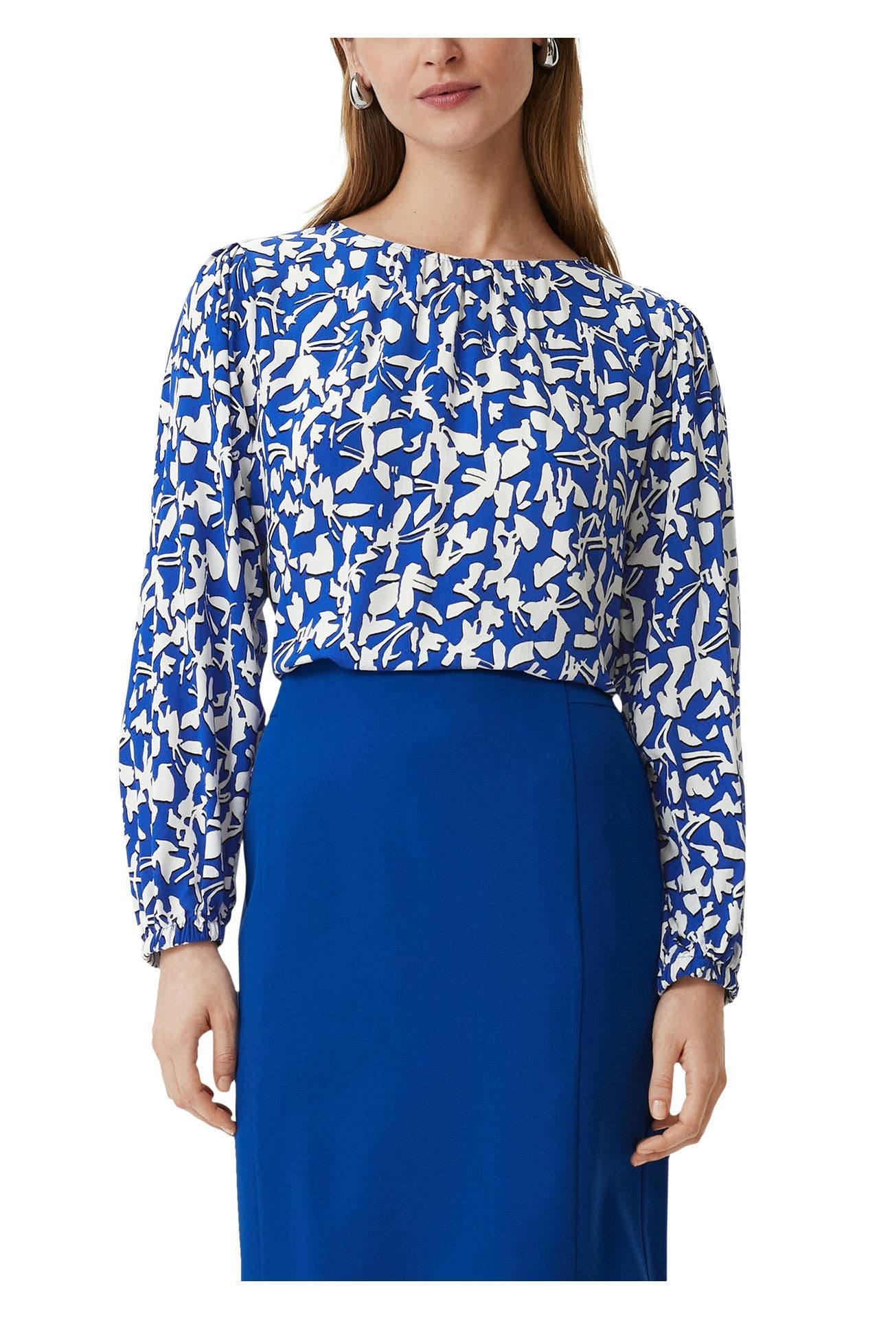 COMMA, Blusenshirt gemustert, Bild 1