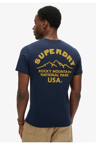 SUPERDRY T-Shirt 'Lo-Fi' navy