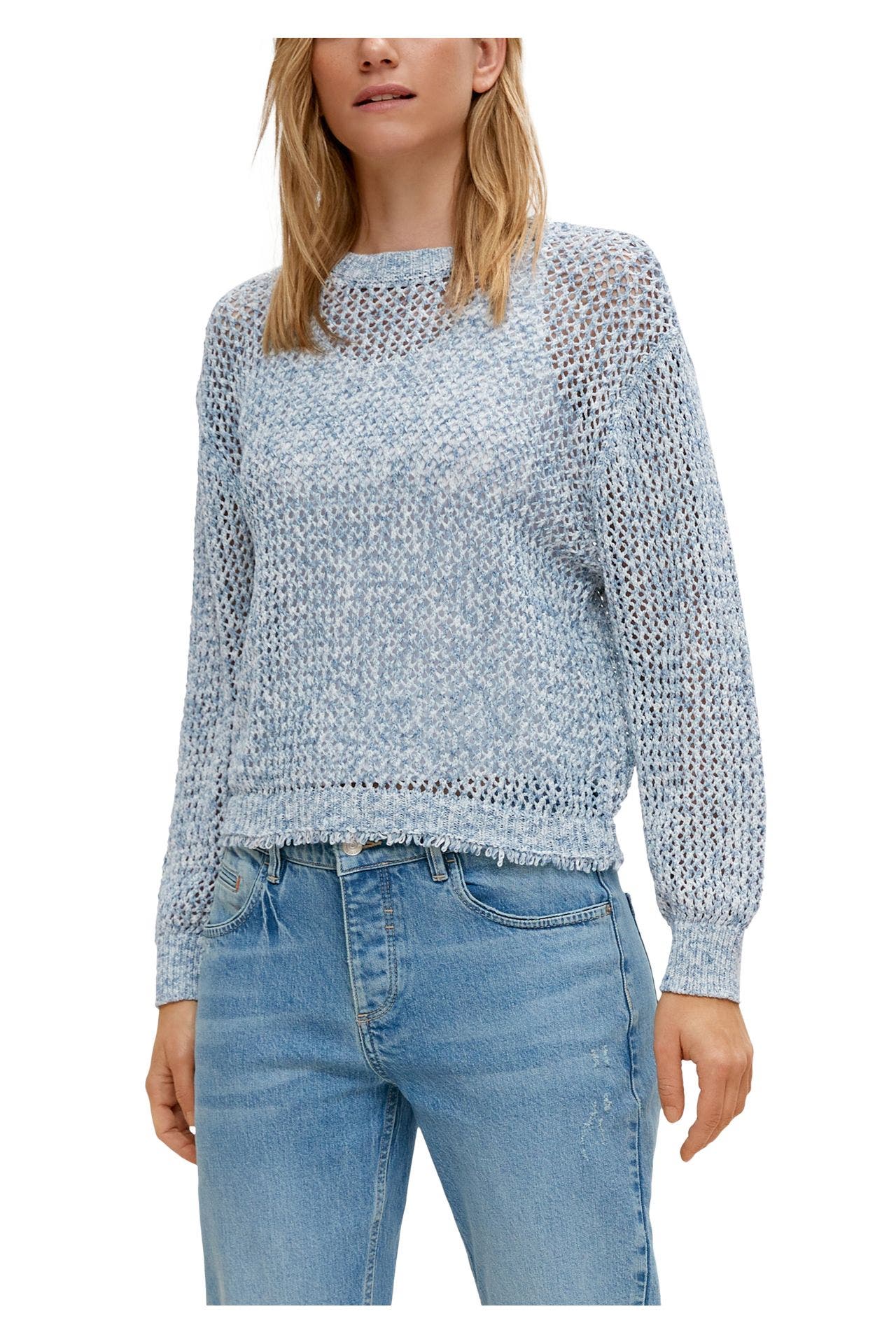 COMMA, Strickpullover blau, Bild 1