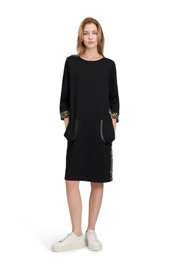BETTY BARCLAY Jerseykleid schwarz