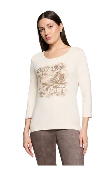BETTY BARCLAY Longsleeve sand