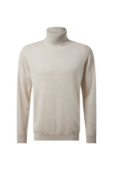 BALDESSARINI Wollpullover beige