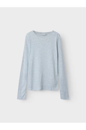 NAME IT - Langarmshirt hellgrau