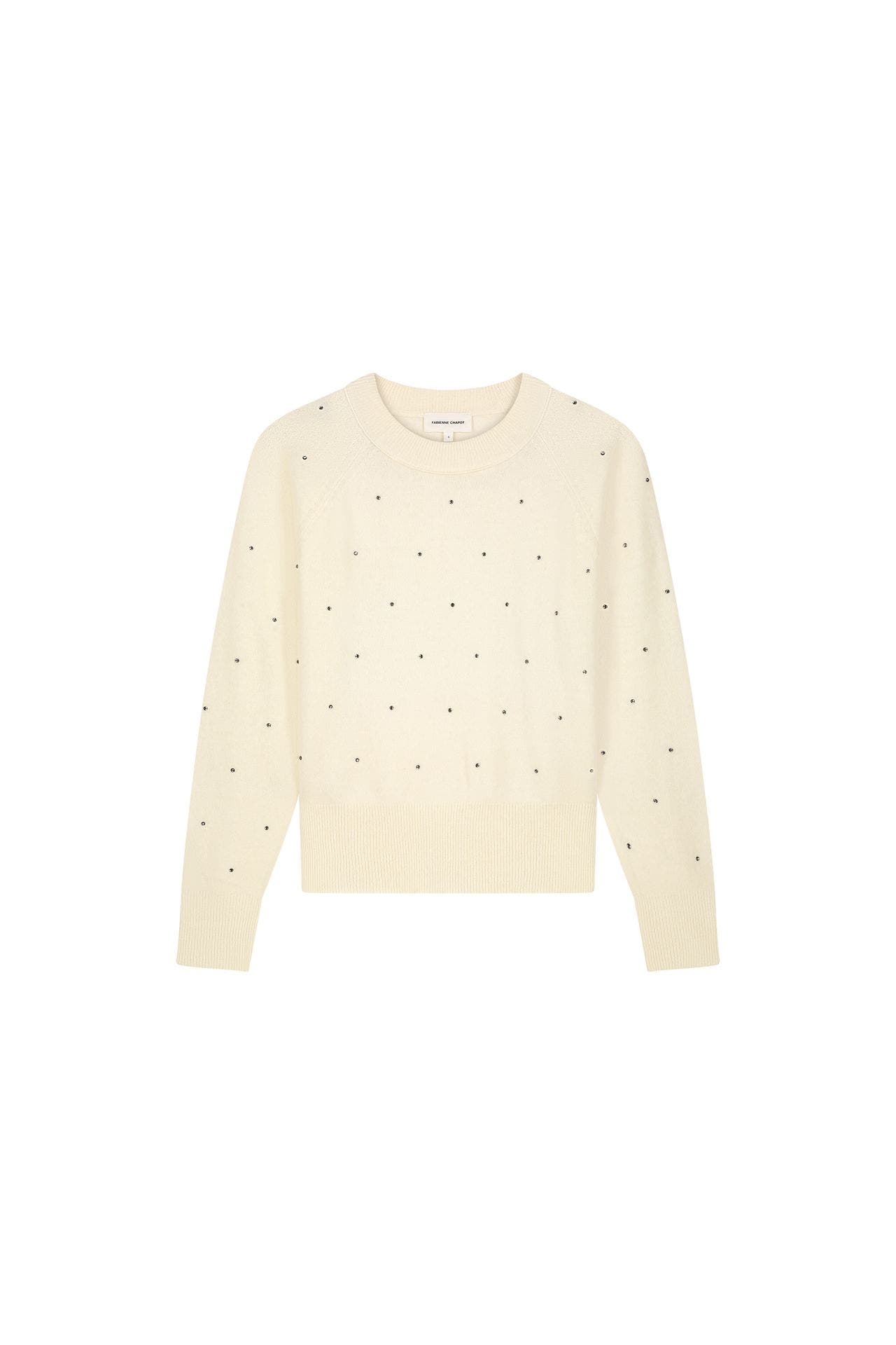 FABIENNE CHAPOT Wollpullover 'Lidi' ecru, Bild 1