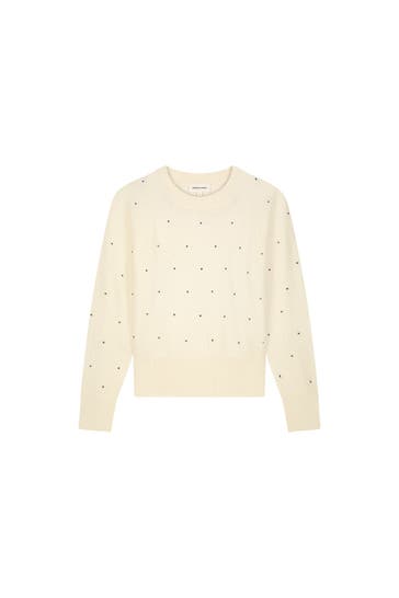 FABIENNE CHAPOT Wollpullover 'Lidi' ecru