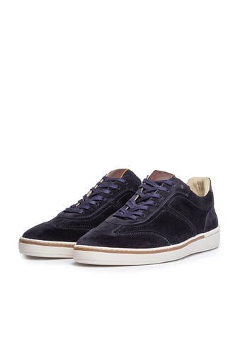 FLORIS VAN BOMMEL Sneaker 'Bora' dunkelblau Wide Fit