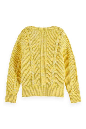 SCOTCH & SODA Strickpullover gelb